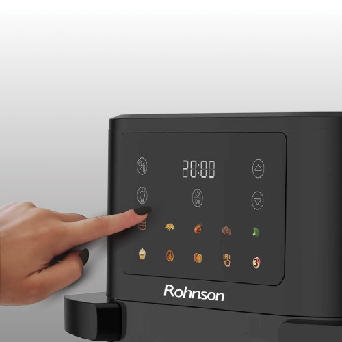 ΦΡΙΤΕΖΑ ROHNSON R-2898 AIRFRYER SLIM ΜΑΥΡΗ 2350W 10LT